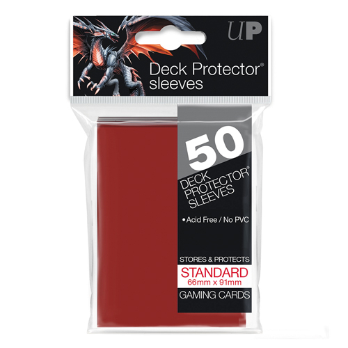 Ultra PRO Sleeves / Hüllen Red Standard Size​
