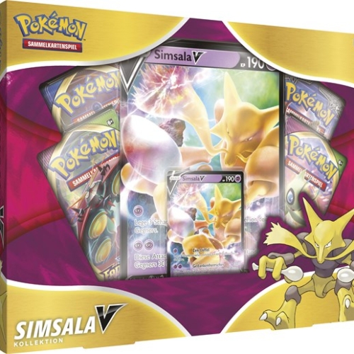 Pokémon Simsala V Box Kollektion