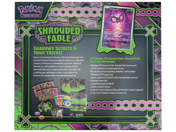 Pokemon Scarlet & Violet – Shrouded Fable – Elite Trainer Box - Image 3