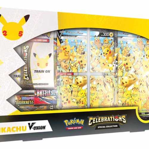 Pokémon 25th Anniversary Celebrations Pikachu V UNION Box​