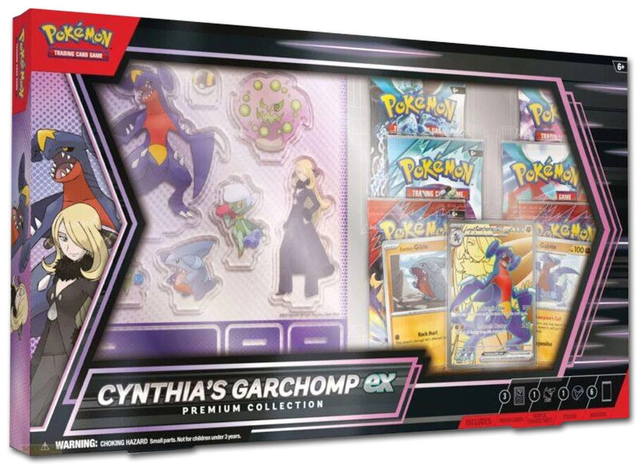 Pokemon Cynthia’s Garchomp EX Premium Collection - EN