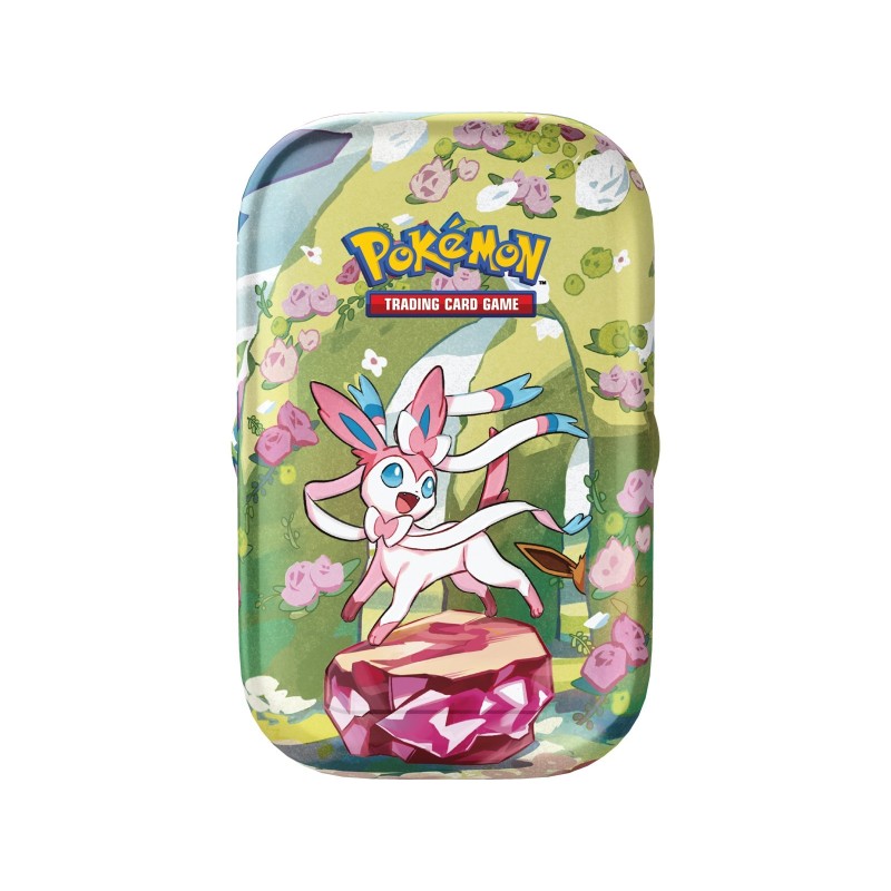 Pokemon Prismatic Evolutions Mini Tin EN (zufällige Auswahl) – Bild 7