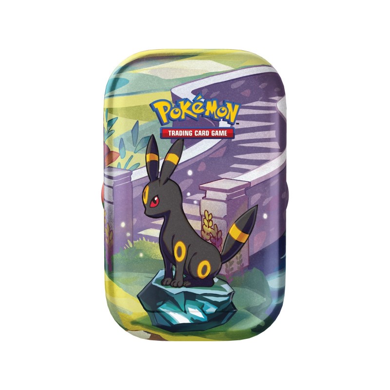 Pokemon Prismatic Evolutions Mini Tin EN (zufällige Auswahl) – Bild 8