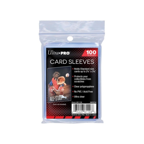 Ultra Pro Hüllen – Standard Soft Card Sleeves (100)